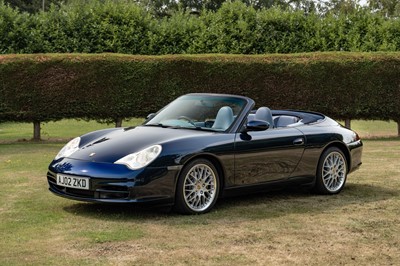 Lot 26 - 2002 Porsche 911 Carrera 2 Cabriolet