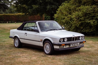 Lot 74 - 1988 BMW 320i Convertible