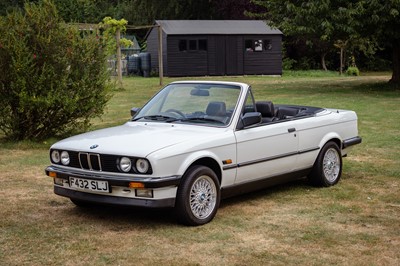 Lot 74 - 1988 BMW 320i Convertible