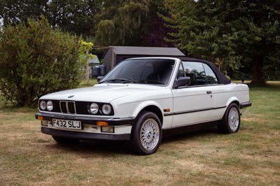 Lot 74 - 1988 BMW 320i Convertible