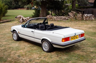 Lot 74 - 1988 BMW 320i Convertible