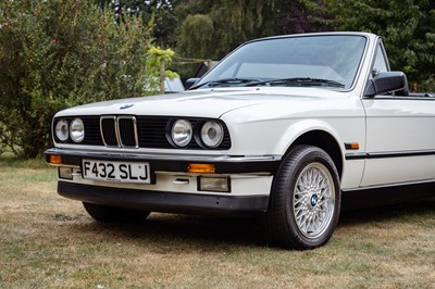 Lot 74 - 1988 BMW 320i Convertible