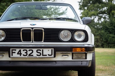 Lot 74 - 1988 BMW 320i Convertible