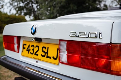 Lot 74 - 1988 BMW 320i Convertible