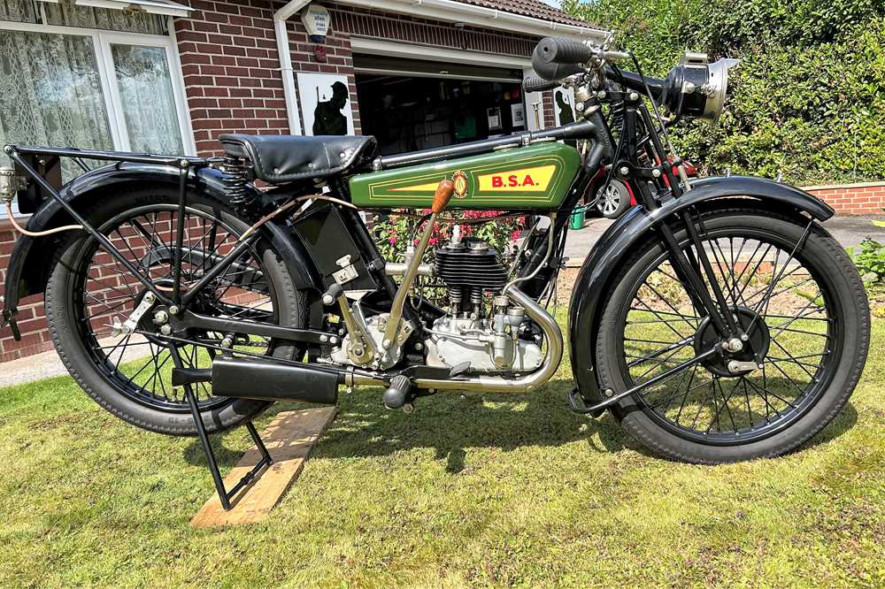 Lot 316 - 1928 BSA B28 De Luxe