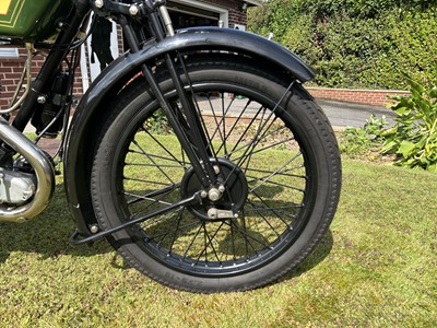 Lot 316 - 1928 BSA B28 De Luxe