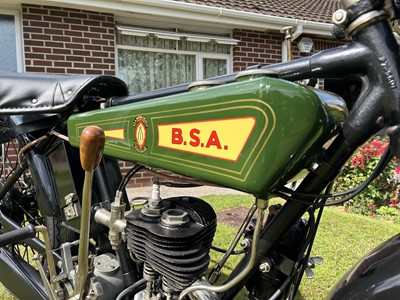 Lot 316 - 1928 BSA B28 De Luxe