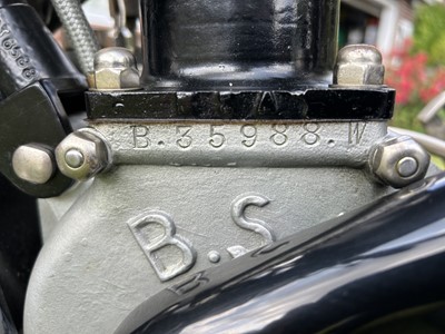 Lot 316 - 1928 BSA B28 De Luxe