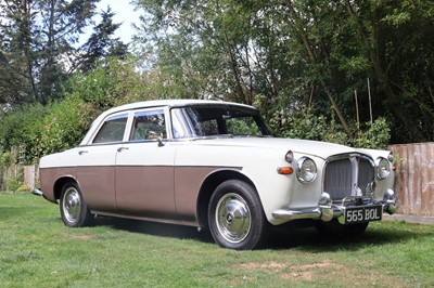 Lot 5 - 1960 Rover P5 3-Litre MkI