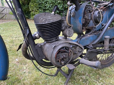 Lot c.1960 BSA D7 Bantam