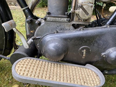 Lot 233 - c.1916 Sunbeam 3½HP