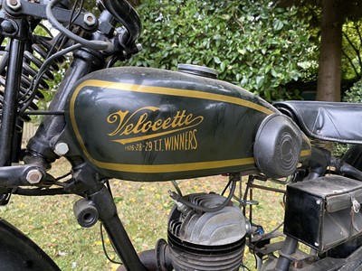 Lot 1932 Velocette GTP