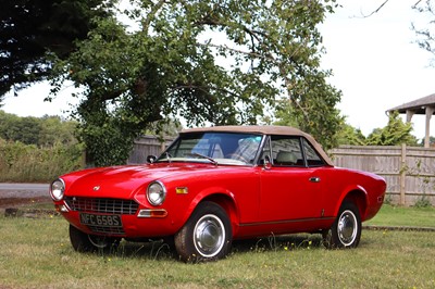 Lot 118 - 1978 Fiat 124 Spider