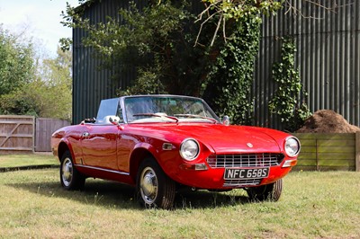 Lot 118 - 1978 Fiat 124 Spider