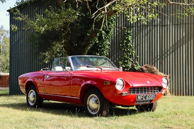 Lot 118 - 1978 Fiat 124 Spider