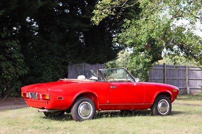 Lot 118 - 1978 Fiat 124 Spider