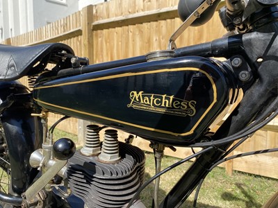 Lot 285 - 1927 Matchless T27 Delux