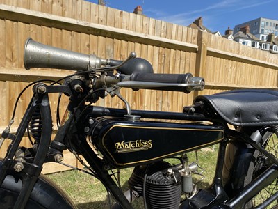 Lot 285 - 1927 Matchless T27 Deluxe