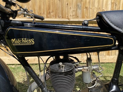 Lot 285 - 1927 Matchless T27 Deluxe