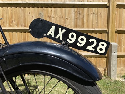 Lot 285 - 1927 Matchless T27 Delux