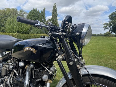 Lot 313 - 1951 Vincent Black Shadow Series C