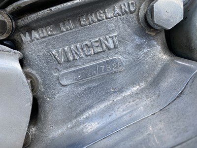 Lot 334 - 1950 Vincent Comet