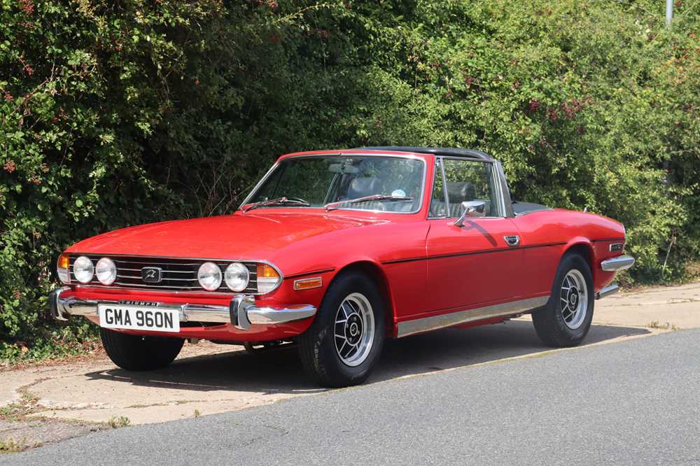 Lot 1974 Triumph Stag