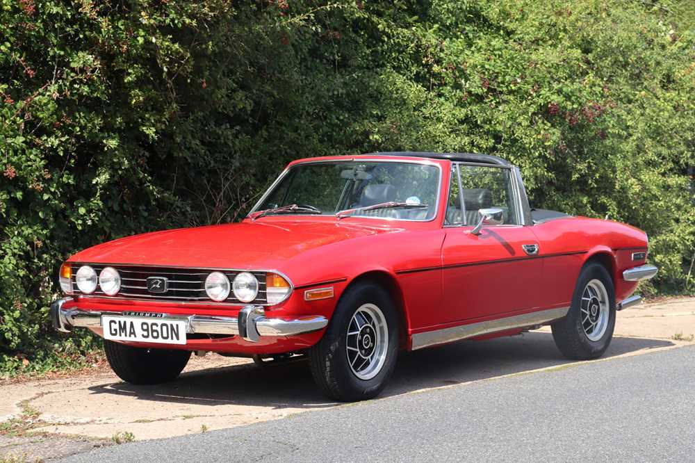 Lot 111 - 1974 Triumph Stag