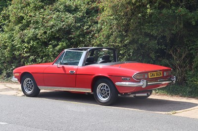 Lot 111 - 1974 Triumph Stag