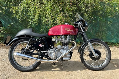 Lot c.1972 Royal Enfield Cafe Racer