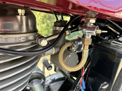 Lot c.1972 Royal Enfield Cafe Racer