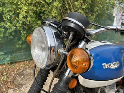 Lot 1973 Triumph TR6R Tiger 650