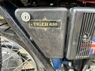 Lot 1973 Triumph TR6R Tiger 650