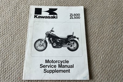 Lot 407 - 1986 Kawasaki KL600 Eliminator