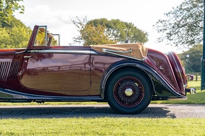 Lot 78 - 1937 Bentley 3½ Litre Vanden Plas Drophead Coupe