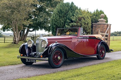 Lot 78 - 1937 Bentley 3½ Litre Vanden Plas Drophead Coupe