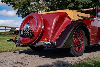 Lot 78 - 1937 Bentley 3½ Litre Vanden Plas Drophead Coupe