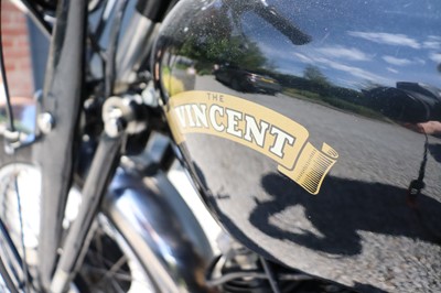 Lot 286 - 1953 Vincent Black Shadow Series C