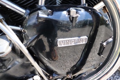 Lot 286 - 1953 Vincent Black Shadow Series C