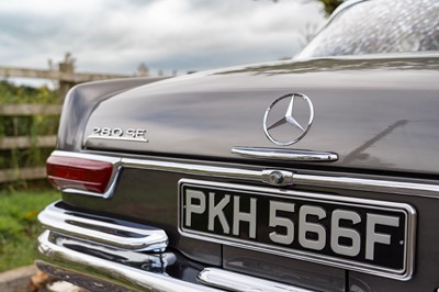 Lot 70 - 1968 Mercedes-Benz 280 SE Coupe