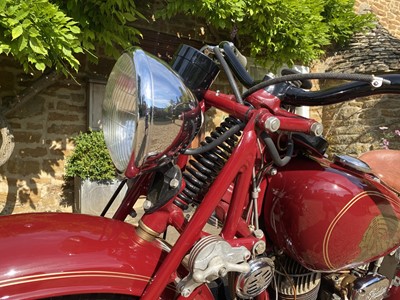 Lot 337 - 1942 Indian 741 B