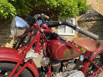 Lot 337 - 1942 Indian 741 B