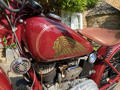 Lot 337 - 1942 Indian 741 B