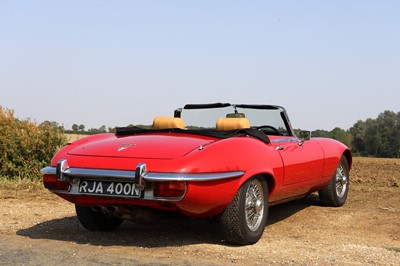 Lot 114 - 1974 Jaguar E-Type Series III V12 Roadster