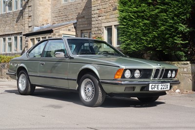 Lot 125 - 1982 BMW 635 CSi