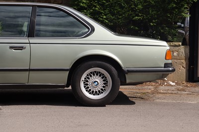 Lot 125 - 1982 BMW 635 CSi