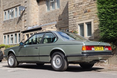 Lot 125 - 1982 BMW 635 CSi