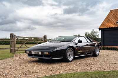 Lot 15 - 1980 Lotus Esprit 'Essex' Turbo Active Suspension