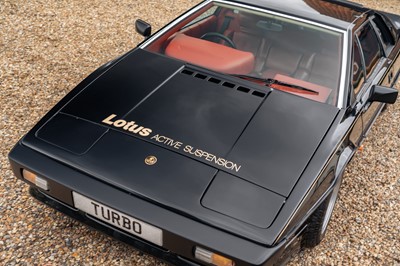 Lot 15 - 1980 Lotus Esprit 'Essex' Turbo Active Suspension