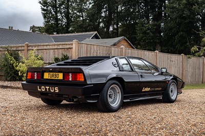 Lot 15 - 1980 Lotus Esprit 'Essex' Turbo Active Suspension